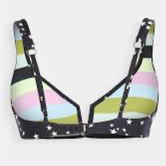 Maaji Multicolor Striped Bikini with Starry Bottoms - Picture 8 of 8
